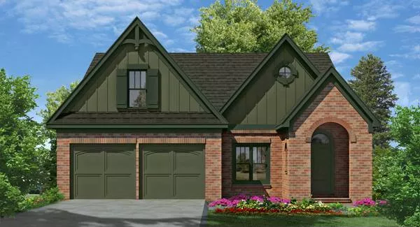 image of 1.5 story house plan 8997